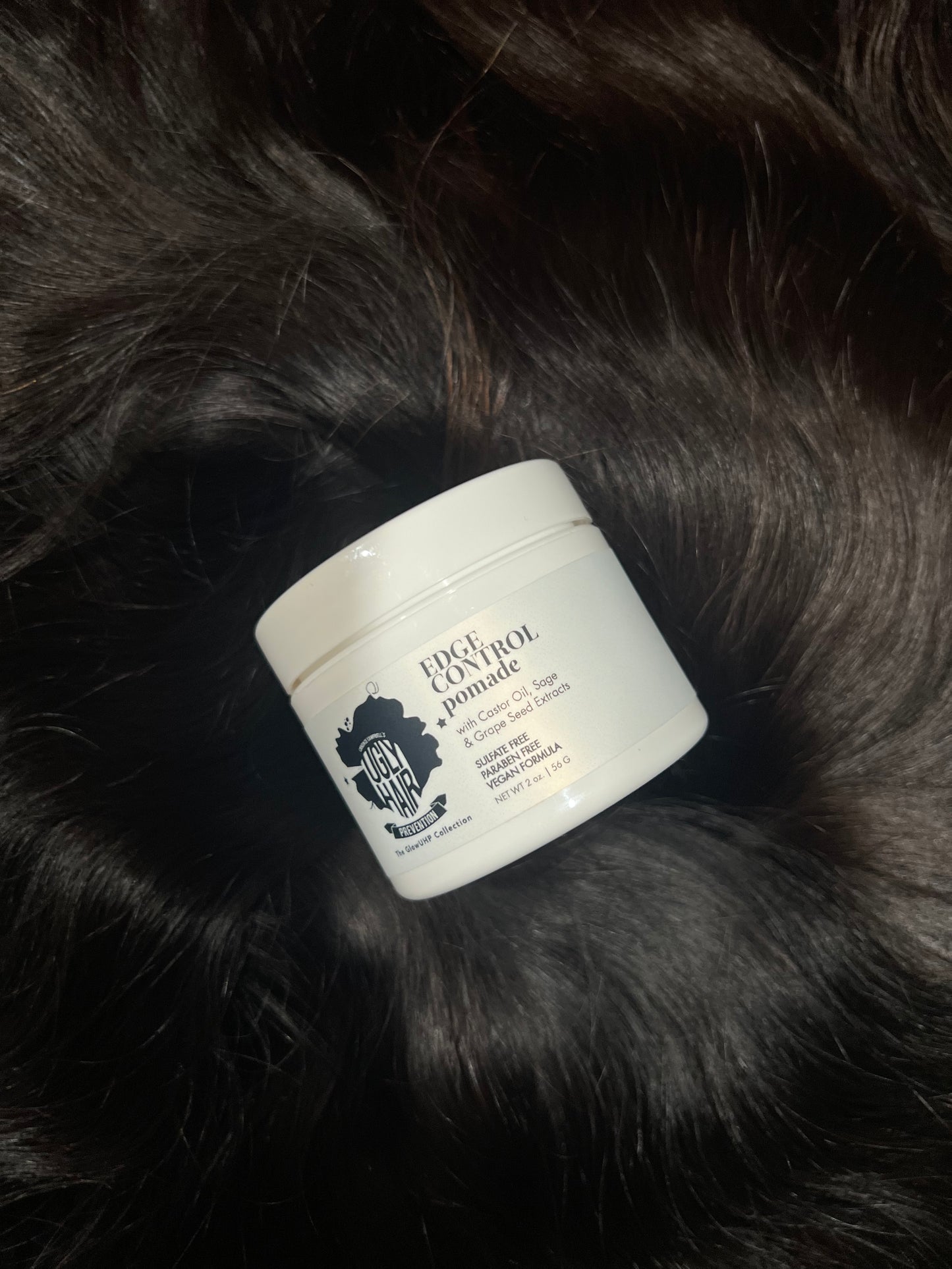 Vegan Edge Control Pomade -Alcohol & Paraben Free